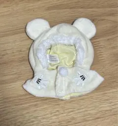 ユニベアシティ シークレットコスチューム ポンチョ ミッキー 白　ホワイト