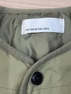 ナイロン中綿ジャケット　バースデイ　カーキ　100 子供　ジャンパー