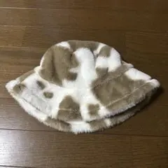牛柄バケットハット