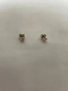 マグネットピアス クリスタル シンプル
