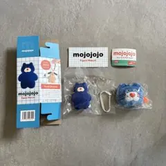 mojojojo　フィギュアマスコット　フェイスマスコット　あおねこ　2点セット