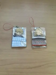 東京リベンジャーズ　おやすみアクリルストラップセット　ドラケン・松野千冬