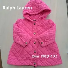 Ralph Lauren ピンク キルティングジャケット 24M