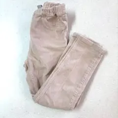 プチバトー☆くすみピンクコーデュロイ 長ズボン ハートポケット