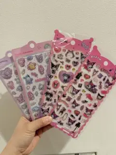 正規品サンリオライセンスうるちゅる、エポキシシール2枚