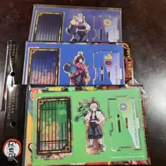 鬼滅の刃　ユニバ　usj　アクリルスタンド　冨岡義勇　不死川実弥　宇髄天元