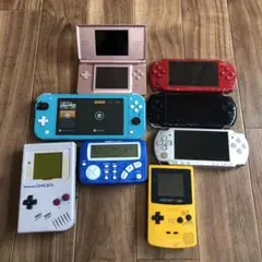ゲーム機 各種 NINTENDO SONY など 8ピースまとめ売り 現状渡し