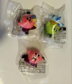 カービィ フィギュア 指人形3個セット新品未開封