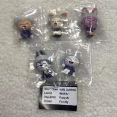 SKZOO サウナフィギュア ガチャガチャ Straykids 5種セット