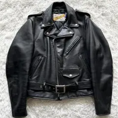 SCHOTT 618 サイズ38 Schott 618 Men's Classic Perfecto Steerhide Leather Motorcycle