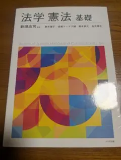 法学憲法 基礎 新田浩司 鈴木陽子 成瀬トーマス誠