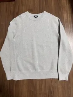 ウォッシャブルミラノリブクルーネックセーター　ユニクロ