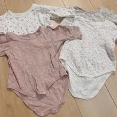 ベビー肌着 長袖 4点セット