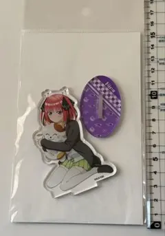 五等分の花嫁　中野二乃　アクリルスタンド　アクスタ　カラオケ　まねきねこ