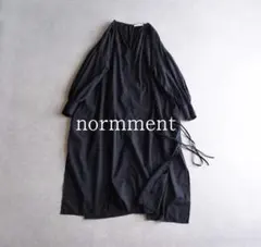 美品 IENA購入 2万円【normment】インド製 リネン混ワンピース C