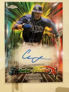 2026 Topps Chrome Chandler Simpson 99シリ