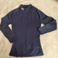 裏起毛Under Armour YLG ネイビー アンダーシャツ
