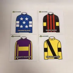 TCK大井競馬ジョッキー勝負服ステッカーセット - メルカリ