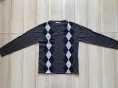 アーガイル セーター メンズ Sサイズ