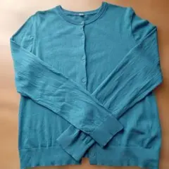 uvカットクルーネックカーディガン