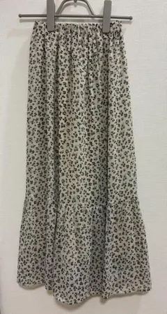 Flower シックティアードスカート2 花柄のサムネイル