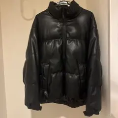 レザーダウンジャケット