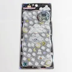 シマエナガ 光るプチドロップステッカー 正規品 ボンボンドロップシール ボンドロ