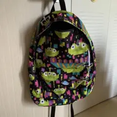 ディズニートイストーリー　エイリアン柄リュック