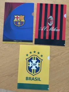 海外サッカーチームクリアファイルのサムネイル