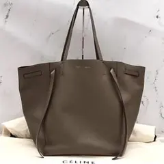 ✨レア美品✨セリーヌ　フィービー期カバファントムミディアム　トープ　大容量トート