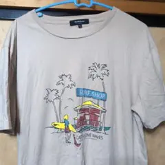 Doublefocus 　XL サーフショップ Tシャツ　綿100％