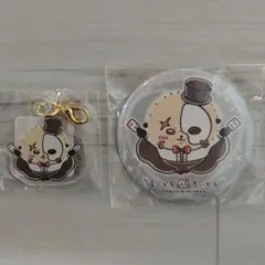 まじかるちいかわ ホログラム缶バッジ vol.2 ＆ミニアクリルチャーム ラッコ