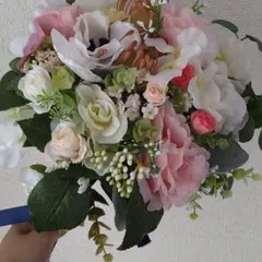 アネモネとローズのブーケ&ブートニア