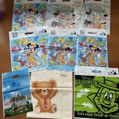 ディズニー 袋セット ミッキー ダッフィー9枚