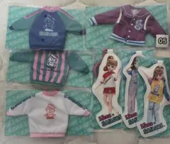 リカちゃんくじ×セーラーズ リカちゃんドレス スタジャン トレーナー 4点セット