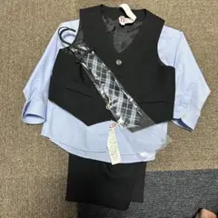 クリーニング済みフォーマル ベスト セット 90cm