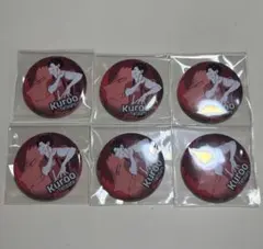 ハイキュー　黒尾　缶バッチセット