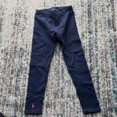Ralph Lauren 120 スパッツ　ネイビー　ポロマーク