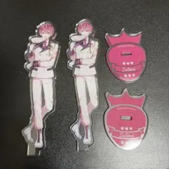 すとぷり いちごまりん さとみくん アクスタ 2個