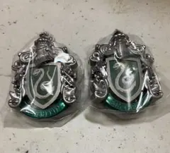 新品ハリーポッターフォトフレームチャーム　スリザリン 紋章 2個セット　ガチャ