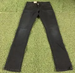 ヌーディージーンズ ロングジョン　パンツ　スキニー　デニム 展示品 ボトムス　黒のサムネイル