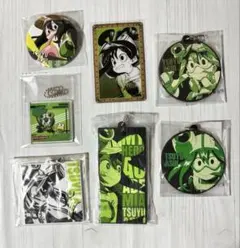 蛙吹梅雨 セット ラバスト 箔押し キーホルダー アクキー 缶バッジ