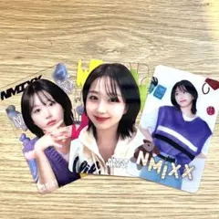 NMIXX Qoo10アルバム特典クリアトレカ 3枚セット ソリュン - メルカリ