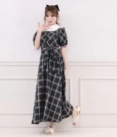 apres jour リボンロングスカート