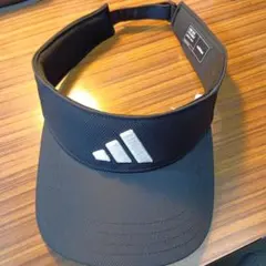 アディダスゴルフサンバイザー　ツアーブラック