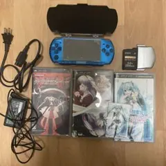 【確認用】青PSP 3000 すぐ遊べるセット【美品・カスタム】スケルトン PSP 3000 すぐ遊べるセット【美品・カスタム】スケルトン青 - メルカリ