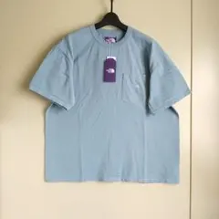 パープルレーベル　ポケットTシャツ　N25SI102　サックス　Mサイズ　新品③