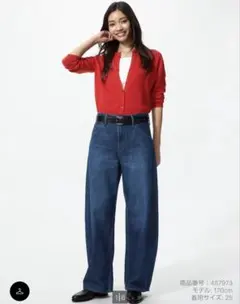 UNIQLO×JW ANDERSON バギーカーブジーンズ 23のサムネイル