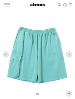 新品タグ付き　ATMOS ミントグリーン ショートパンツ