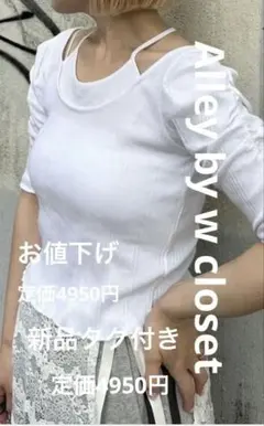 Alley by w closet ランダムテレコレイヤード風プルオーバーのサムネイル